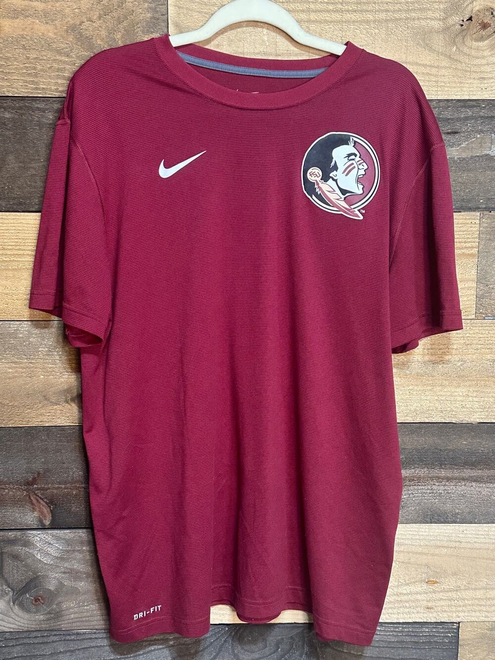 NIKE Dri-Fit Men’s Florida State University FSU Seminoles Performance Tee XL